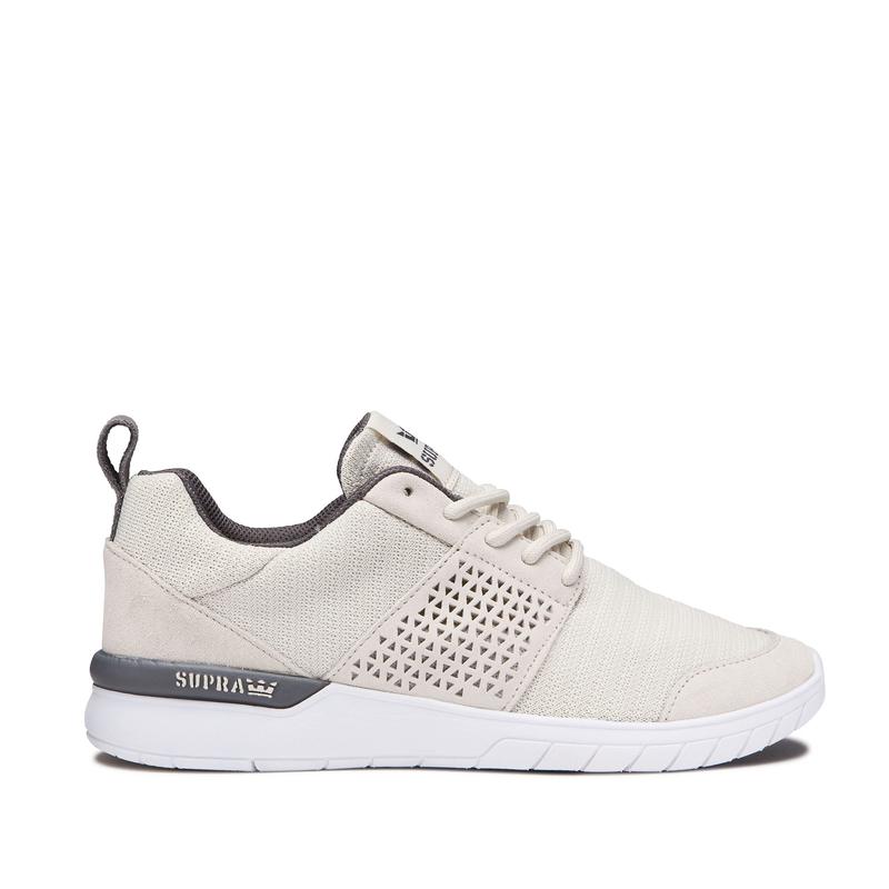 Supra SCISSOR Sneaker Low Damen Beige Lagerverkauf VFEBZ2061